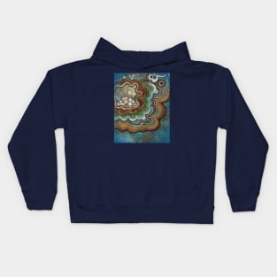 Mexican Lace Agate Kids Hoodie